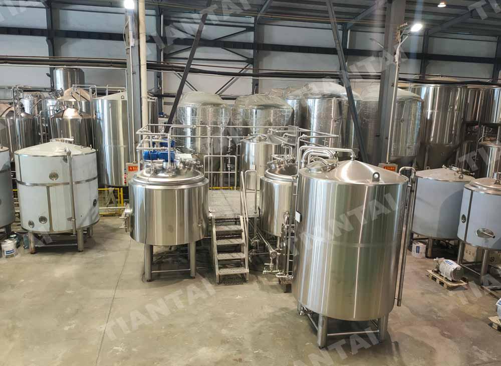 Turnkey Brewhouses by Tiantai Beer Equipment